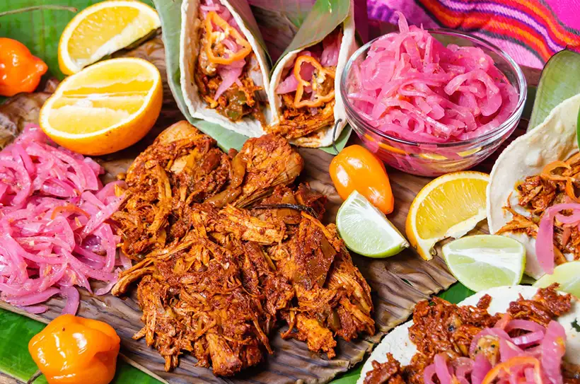 cochinita pibil receta tradicional yucateca