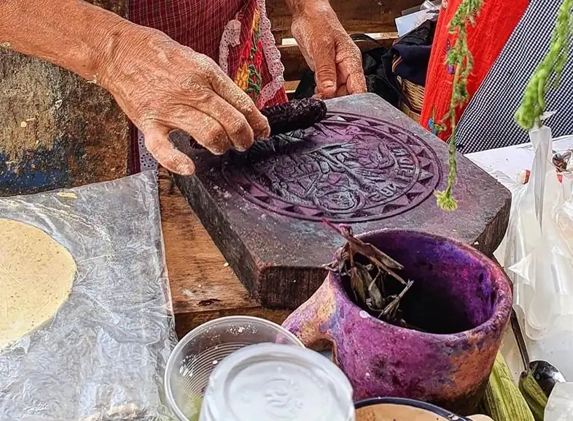 Festival de la Tortilla Ceremonial, el molcajete y la salsa 2024