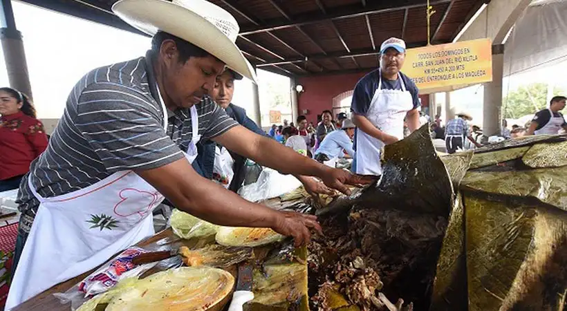 tacos de barbacoa de boyé